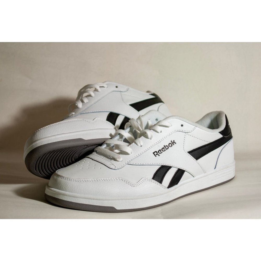 Men’s Reebok Royal Techque T Sneakers - Brand New, Size 11.5, Black and White